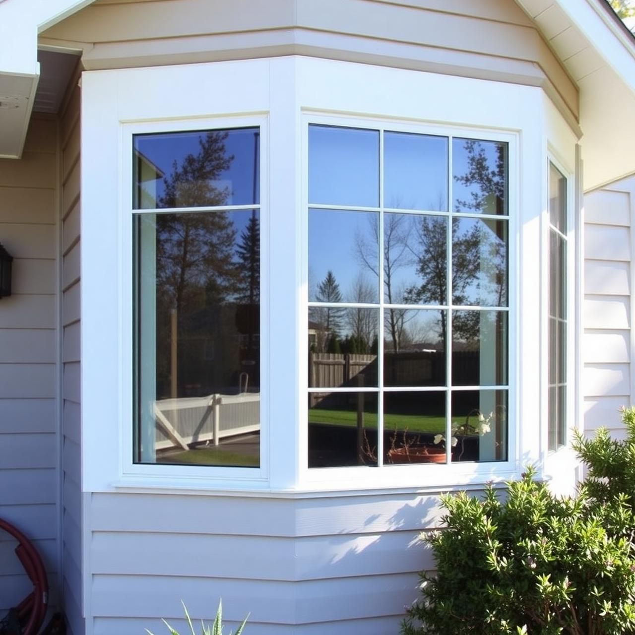 New replacement windows installed on a Twin Cities home by Prominent Roofing
