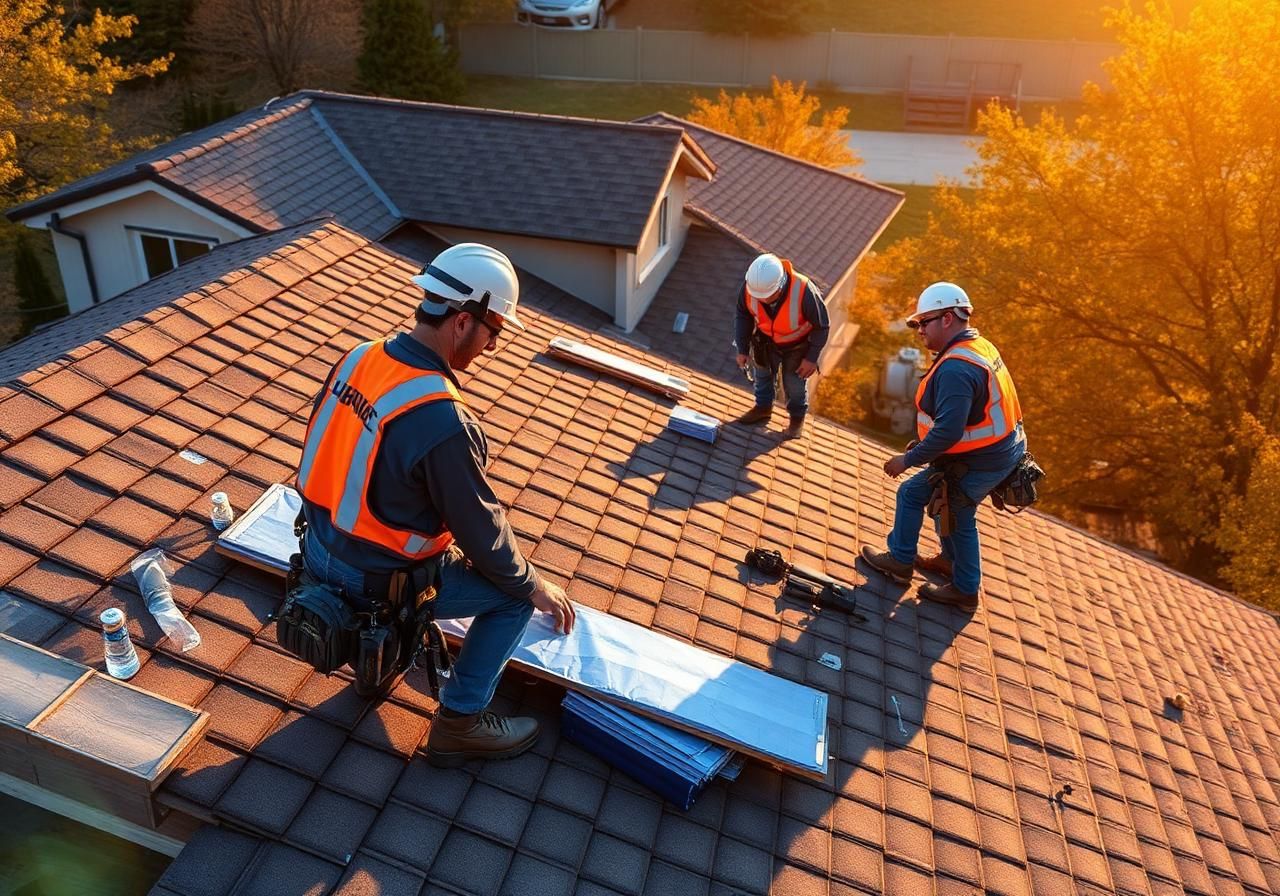 Prominent Roofing team on job site in Twin Cities