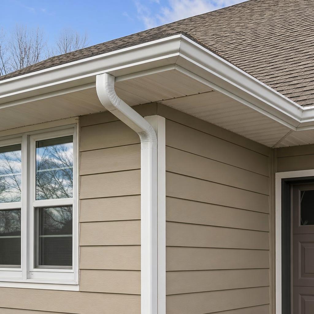Prominent Roofing exterior services on a Twin Cities home