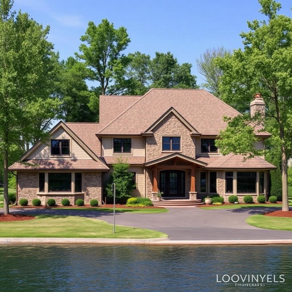 Prominent Roofing project on a Orono, MN home