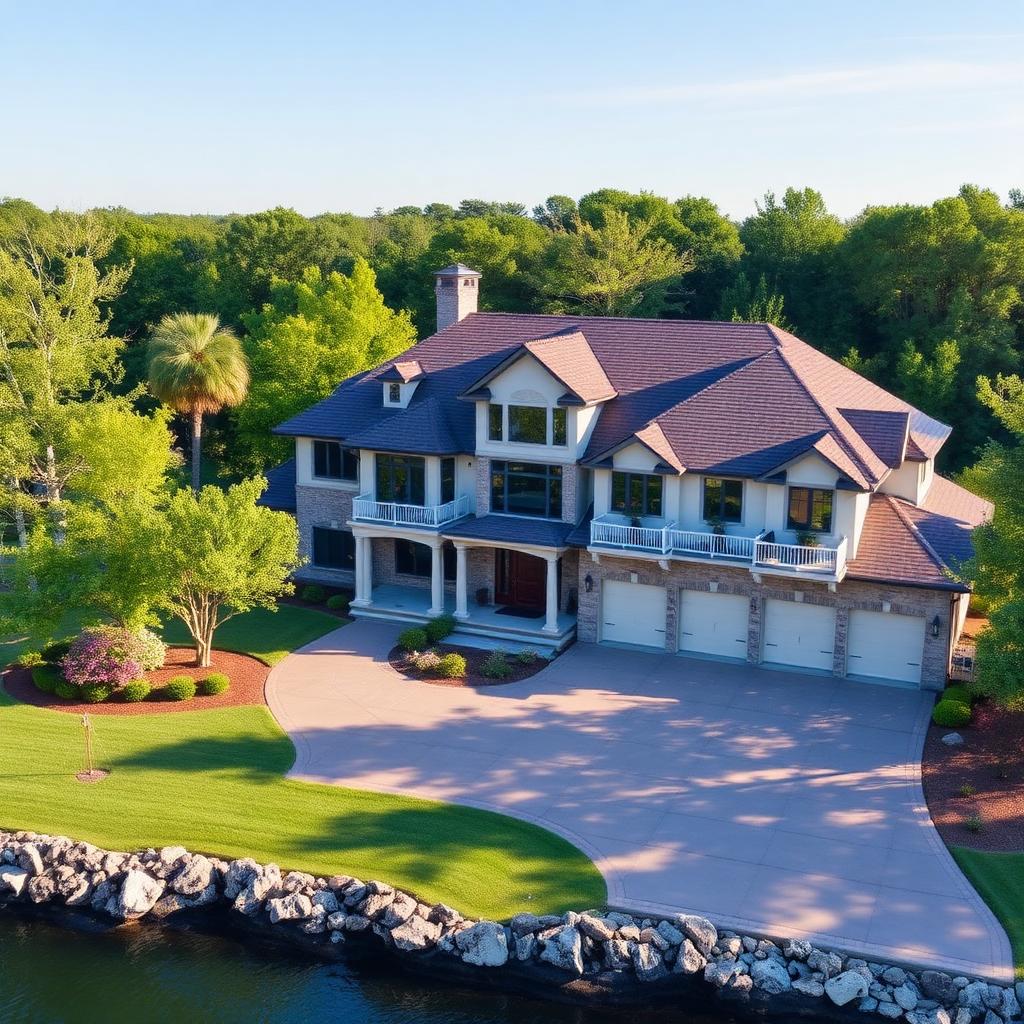 Prominent Roofing project on a Wayzata, MN home