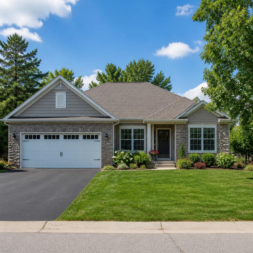 Prominent Roofing project on a Chanhassen, MN home