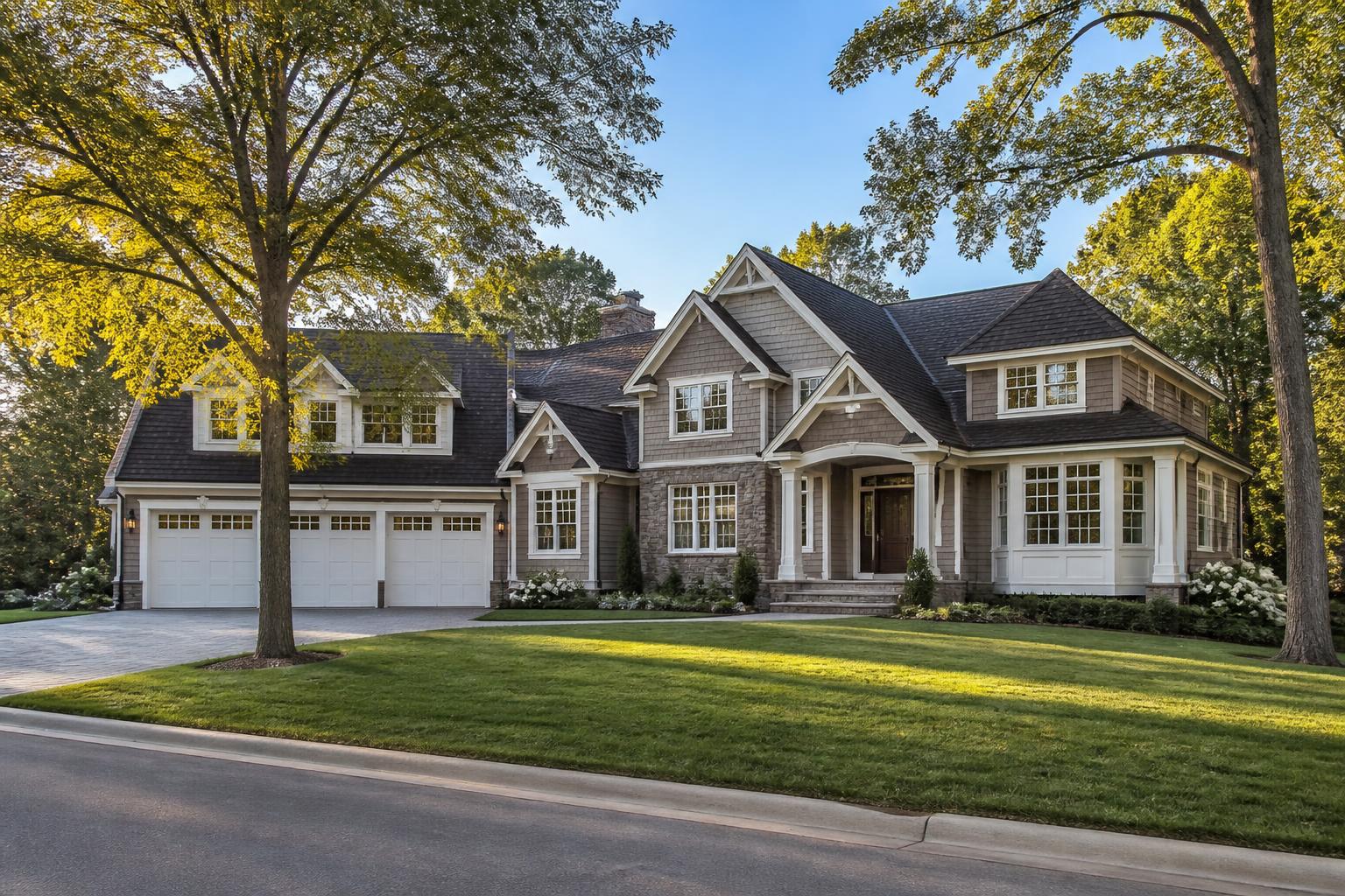 Prominent Roofing project on a Minnetonka, MN home