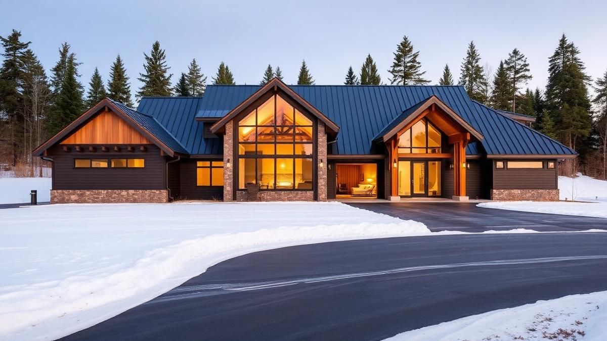 Standing seam metal roof installed on a Twin Cities home by Prominent Roofing